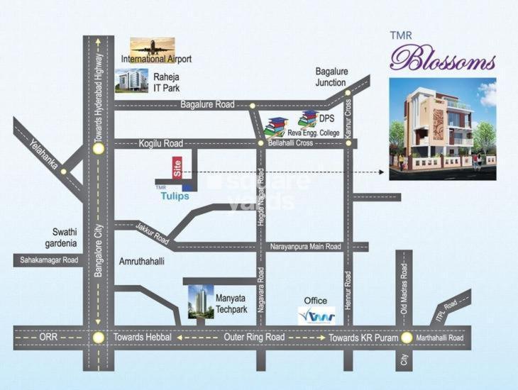 Tmr Blossoms Villa Bangalore Exterior photo